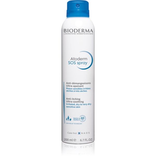 Bioderma Bioderma Atoderm SOS Spray SOS sprej za trenutni osjećaj smirenja svrbeža 200 ml