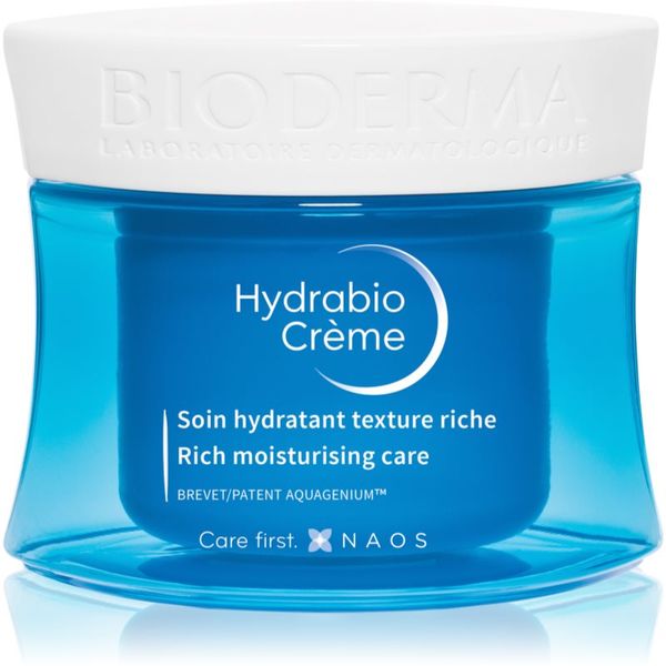 Bioderma Bioderma Hydrabio Crème hranjiva hidratantna krema za suhu i vrlo suhu osjetljivu kožu lica 50 ml