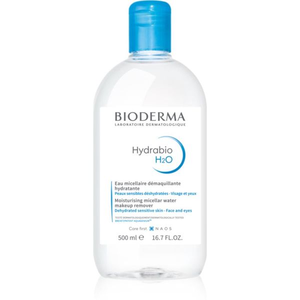 Bioderma Bioderma Hydrabio H2O micelarna voda za čišćenje za dehidrirano lice 500 ml