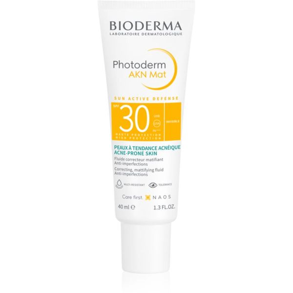 Bioderma Bioderma Photoderm AKN Mat zaštitni fluid SPF 30 40 ml