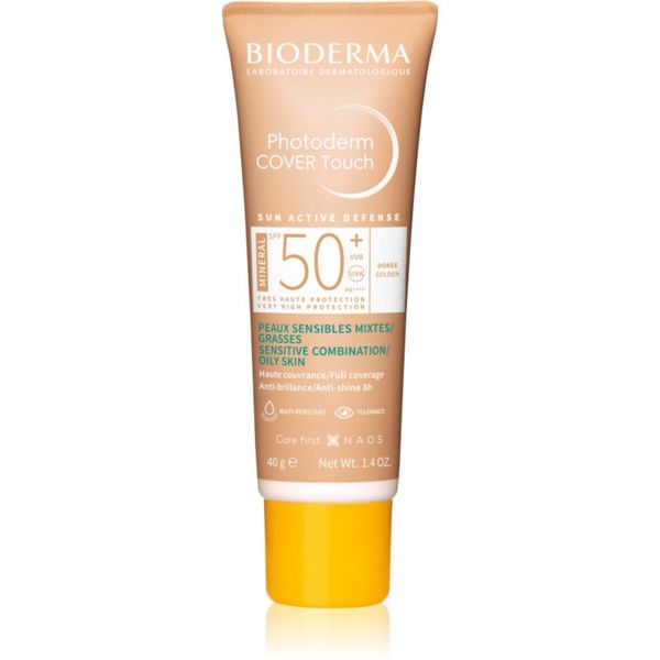 Bioderma Bioderma Photoderm Cover Touch puder s visokim prekrivanjem SPF 50+ nijansa Golden 40 g