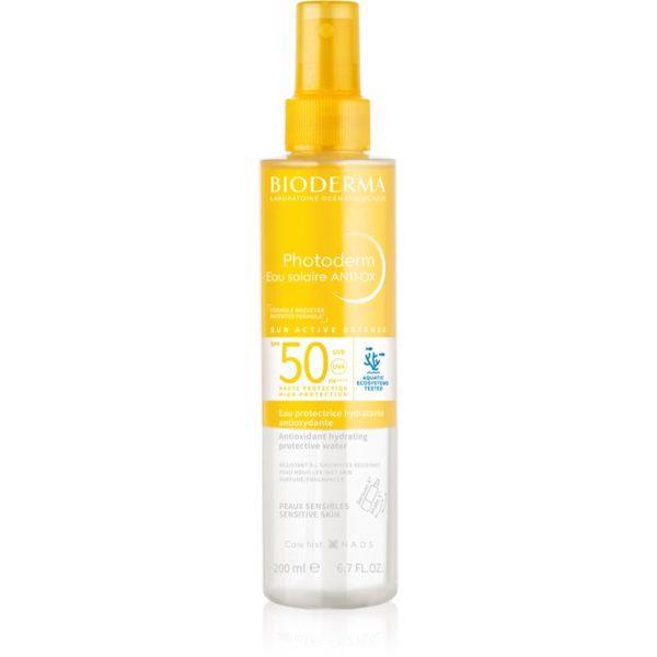 Bioderma Bioderma Photoderm Eau solaire ANTI-OX sprej za sunčanje SPF 50 200 ml