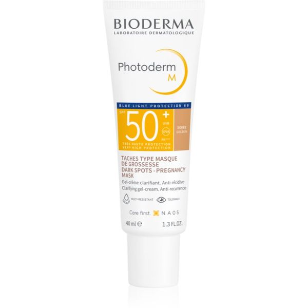 Bioderma Bioderma Photoderm M zaštitna krema za toniranje protiv pigmentnih mrlja SPF 50+ nijansa Golden 40 ml