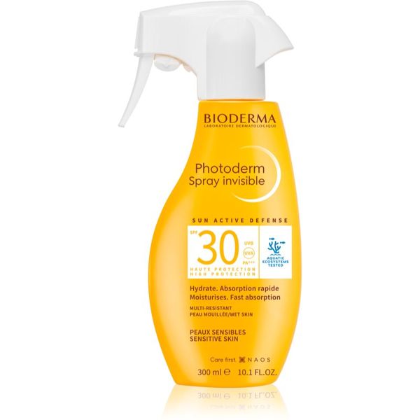 Bioderma Bioderma Photoderm Spray SPF 30 osvježavajući sprej za sunčanje za lice SPF 30 300 ml