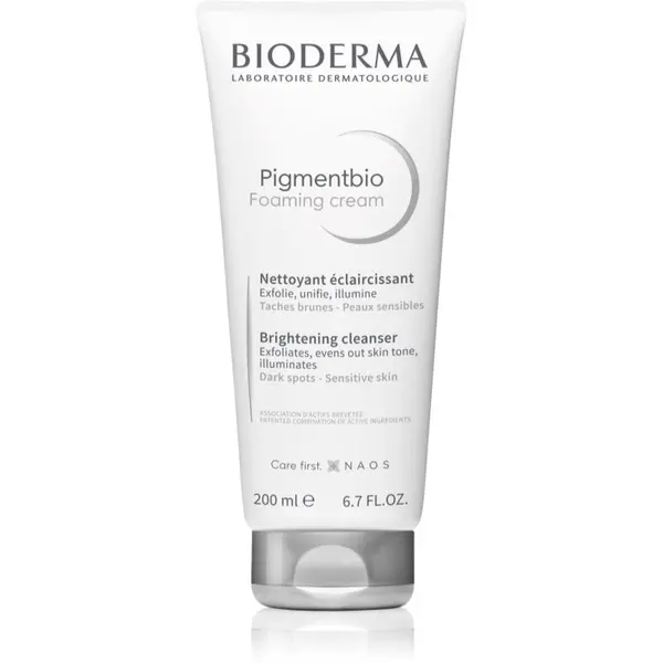 Bioderma Bioderma Pigmentbio Foaming Cream kremasta pjena za dubinsko čišćenje s izbjeljivajućim efektom 200 ml