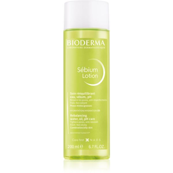 Bioderma Bioderma Sébium Lotion voda za lice za povrat ravnoteže mješovite i masne kože lica 200 ml