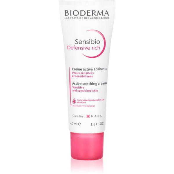 Bioderma Bioderma Sensibio Defensive Rich umirujuća krema 40 ml