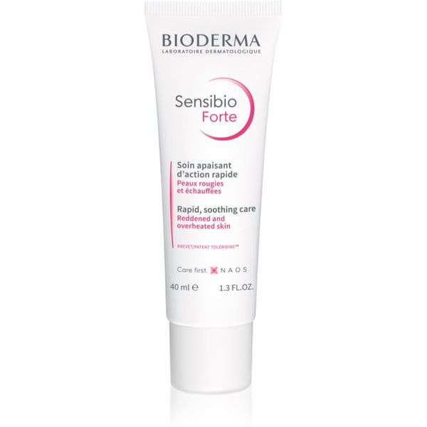 Bioderma Bioderma Sensibio Forte hidratantna i umirujuća krema za osjetljivo lice sklono crvenilu 40 ml
