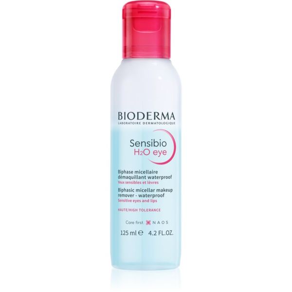Bioderma Bioderma Sensibio H2O eye dvofazna micelarna voda za oči i usne 125 ml