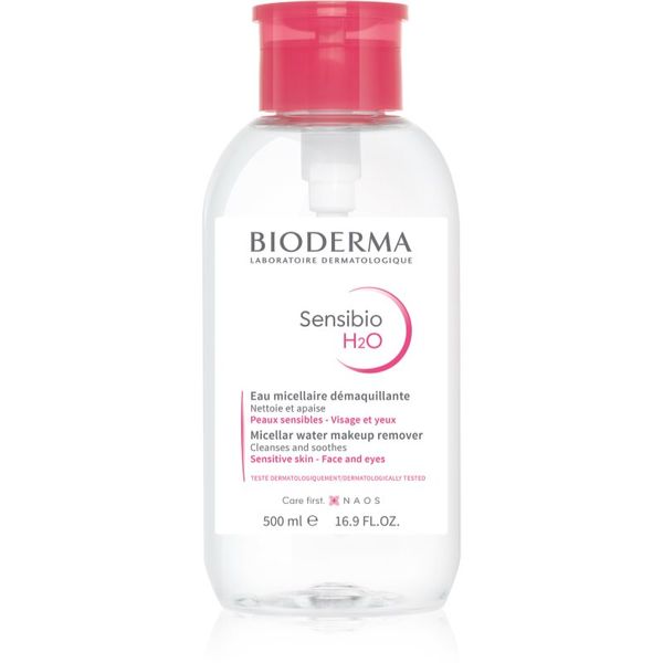 Bioderma Bioderma Sensibio H2O micelarna voda za osjetljivu kožu s dozerom 500 ml