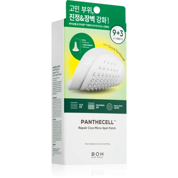 BIOHEAL BOH BIOHEAL BOH Panthecell Repair Cica Micro Spot Patch flasteri za problematičnu kožu lica 12 kom