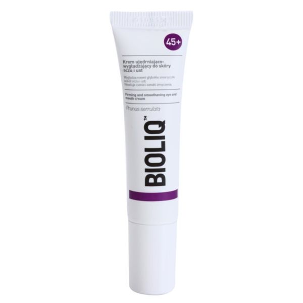 Bioliq Bioliq 45+ učvršćujuća krema za duboke bore oko očiju i usana (Prunus Serrulata) 15 ml
