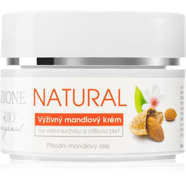Bione Cosmetics Bione Cosmetics Almonds ekstra hranjiva krema za vrlo suho i osjetljivo lice 51 ml
