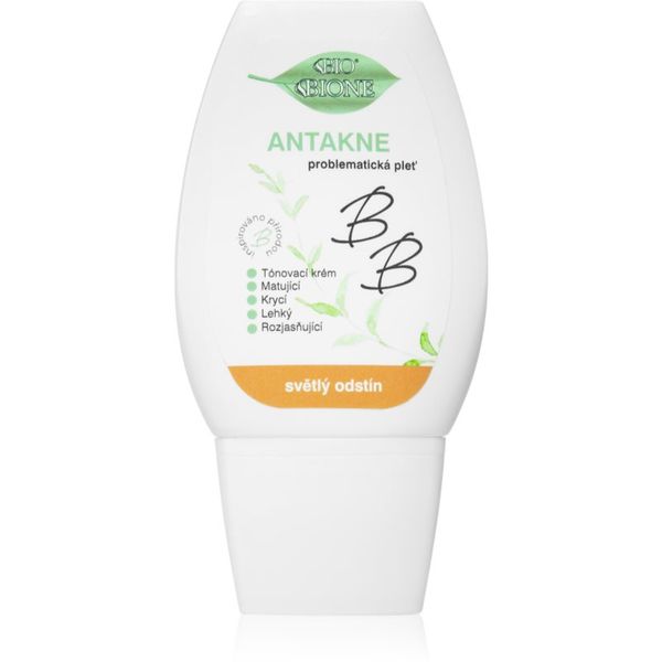 Bione Cosmetics Bione Cosmetics Antakne matirajuća BB krema nijansa Light 40 ml