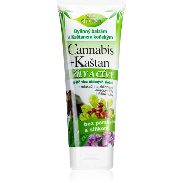 Bione Cosmetics Bione Cosmetics Cannabis + Horse Chestnut biljni fluid za njegu proširenih vena 200 ml