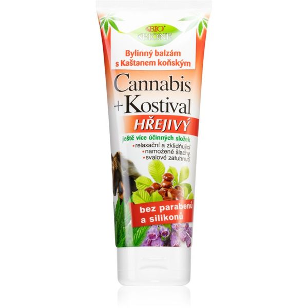 Bione Cosmetics Bione Cosmetics Cannabis Kostival gel za opuštanje mišića i zglobova sa zagrijavajućim učinkom 200 ml