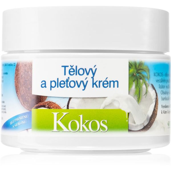 Bione Cosmetics Bione Cosmetics Coconut krema za lice za cijelu obitelj s kokosom 260 ml