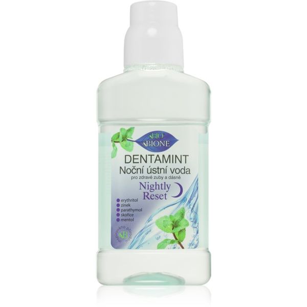 Bione Cosmetics Bione Cosmetics Dentamint Nightly Reset vodica za usta za noć 265 ml