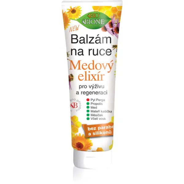 Bione Cosmetics Bione Cosmetics Honey Elixir balzam za ruke 205 ml