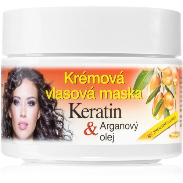 Bione Cosmetics Bione Cosmetics Keratin + Argan regenerirajuća maska za kosu 260 ml