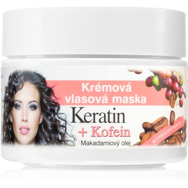 Bione Cosmetics Bione Cosmetics Keratin + Kofein kremasta maska za kosu 260 ml