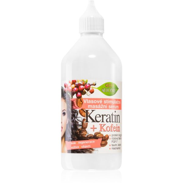 Bione Cosmetics Bione Cosmetics Keratin + Kofein serum za rast kose i jačanje korijena 215 ml