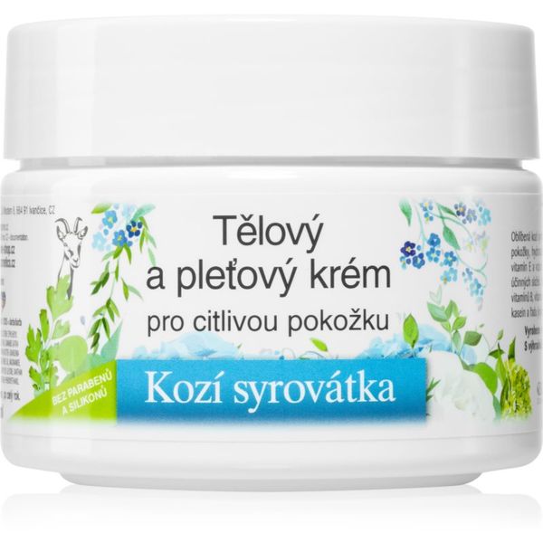 Bione Cosmetics Bione Cosmetics Kozí Syrovátka hranjiva krema za lice i tijelo za osjetljivu kožu 260 ml
