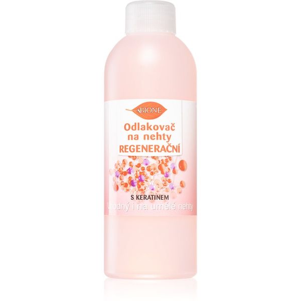 Bione Cosmetics Bione Cosmetics Odlakovač na nehty sredstvo za skidanje laka s noktiju s keratinom 200 ml