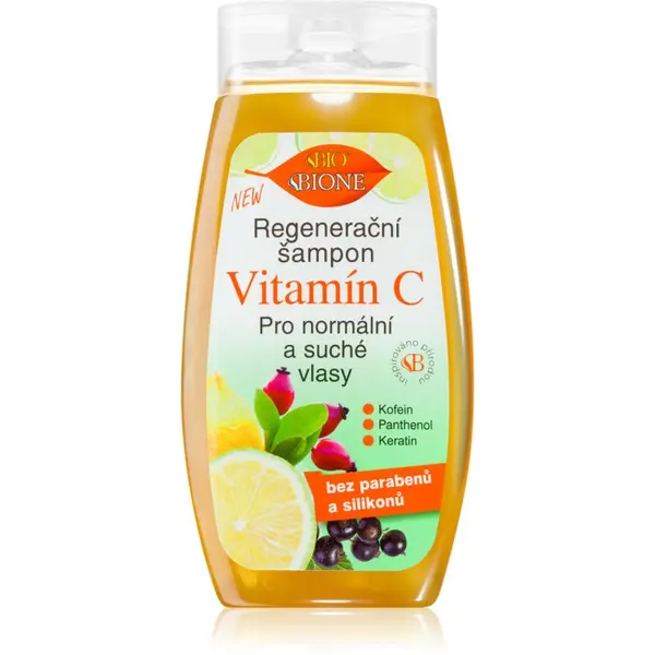 Bione Cosmetics Bione Cosmetics Vitamin C regenerirajući šampon za normalnu i suhu kosu 260 ml