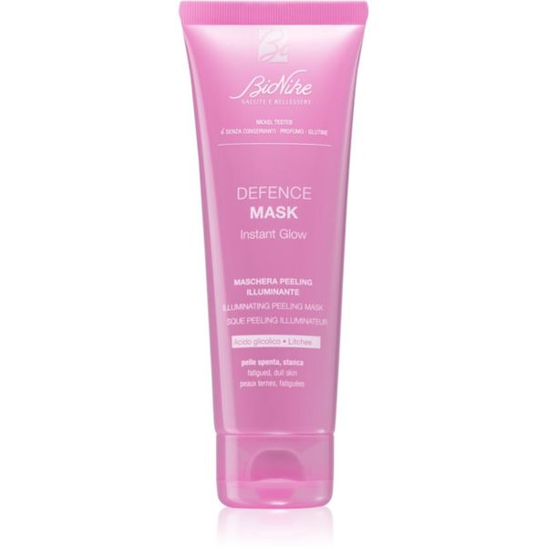 BioNike BioNike Defence Mask posvjetljujuća maska za piling lica za umornu kožu 75 ml
