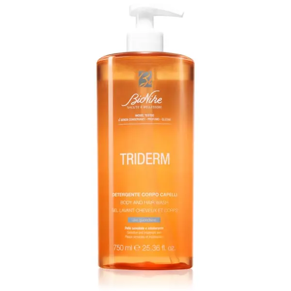 BioNike BioNike Triderm gel za tuširanje i šampon 2 u 1 za svakodnevnu uporabu 750 ml