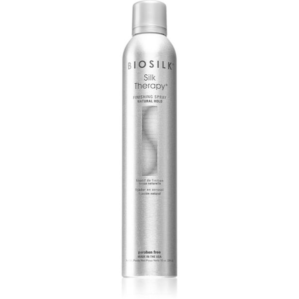 Biosilk Biosilk Silk Therapy Finishing Spray lak za kosu za elastično učvršćivanje 284 ml