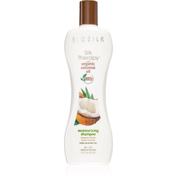 Biosilk Biosilk Silk Therapy Natural Coconut Oil hidratantni šampon s kokosovim uljem 355 ml