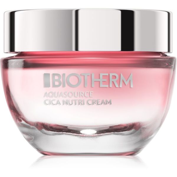 Biotherm Biotherm Aquasource Cica Nutri hranjiva hidratantna krema za suhu i vrlo suhu osjetljivu kožu lica 50 ml