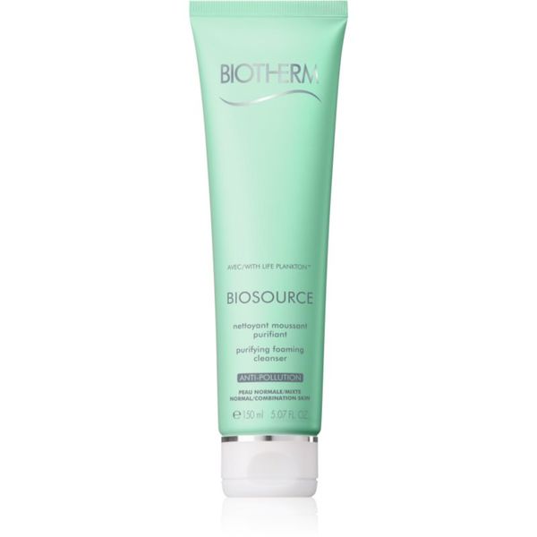 Biotherm Biotherm Biosource pjena za čišćenje za normalnu i mješovitu kožu lica 150 ml