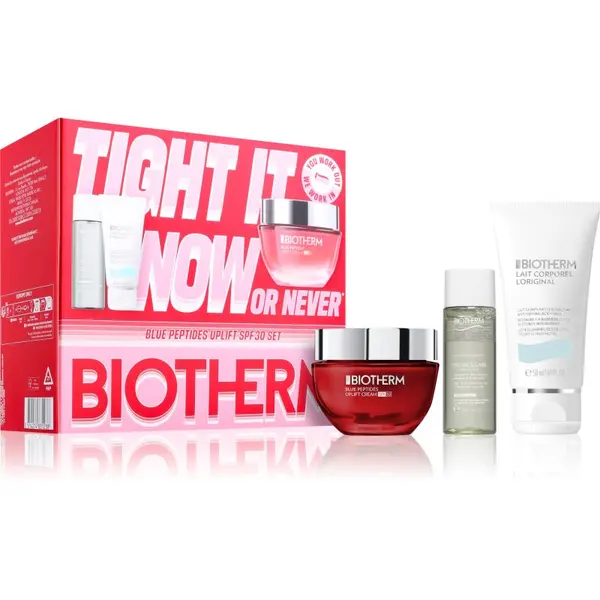 Biotherm Biotherm Blue Peptides Uplift Cream SPF 30 poklon set za žene