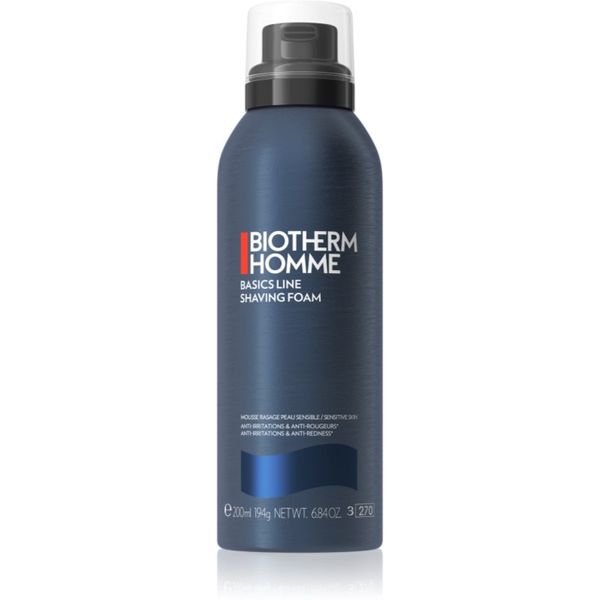 Biotherm Biotherm Homme Basics Line pjena za brijanje za osjetljivu kožu lica 200 ml