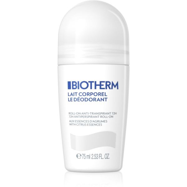 Biotherm Biotherm Lait Corporel Le Déodorant antiperspirant roll-on bez parabena 75 ml