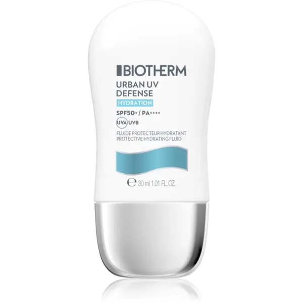 Biotherm Biotherm Urban UV Defense Protective Hydrating Fluid SPF50+ hidratantna krema za lice s UV faktorom za žene 30x1 ml