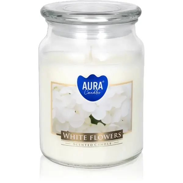 BISPOL BISPOL Premium Line White Flowers mirisna svijeća 500 g