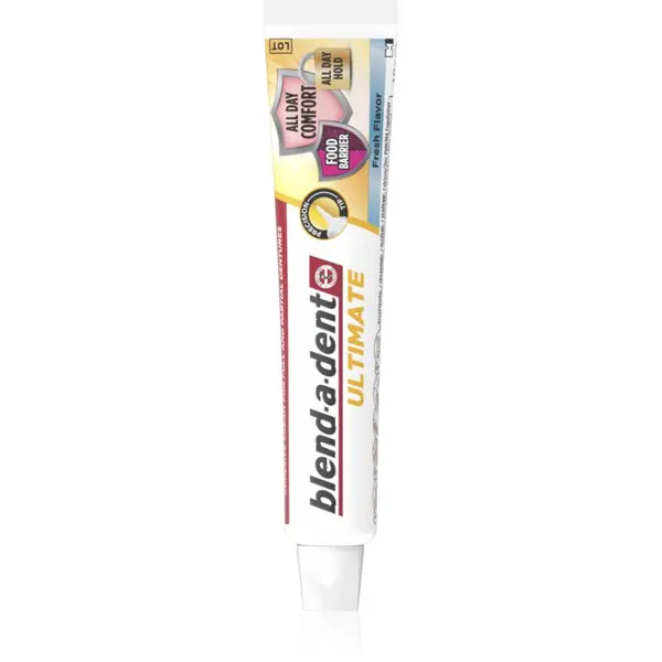 Blend-a-dent Blend-a-dent Ultimate Fresh krema za potpuno ili djelomično učvršćivanje zubne proteze 40 ml