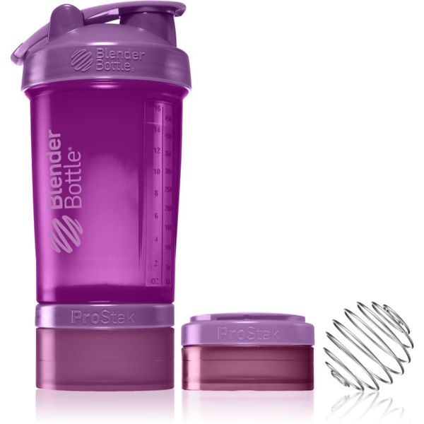 Blender Bottle Blender Bottle ProStak Pro sportski shaker + spremnik boja Plum 650 ml
