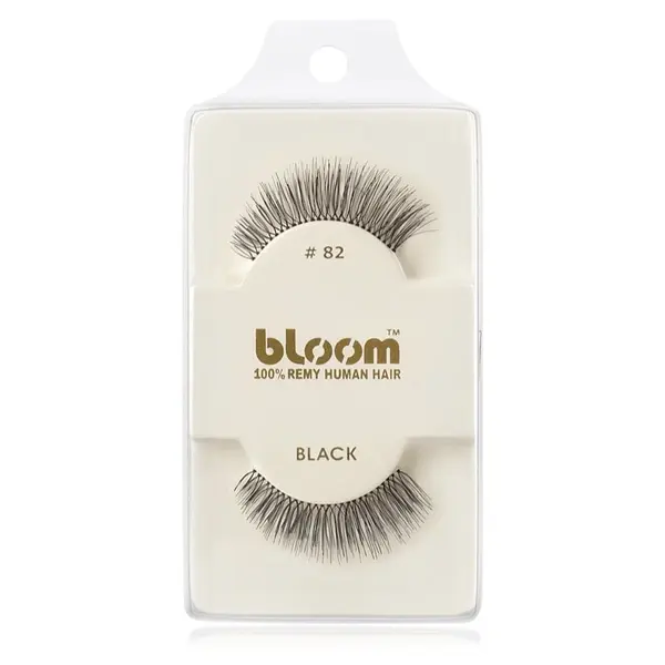 Bloom Bloom Natural trepavice od prirodne kose za lijepljenje No. 82 (Black) 1 cm