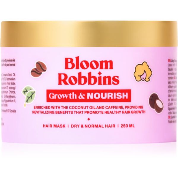 Bloom Robbins Bloom Robbins Growth & Nourish hranjiva maska za kosu za sve tipove kose 250 ml