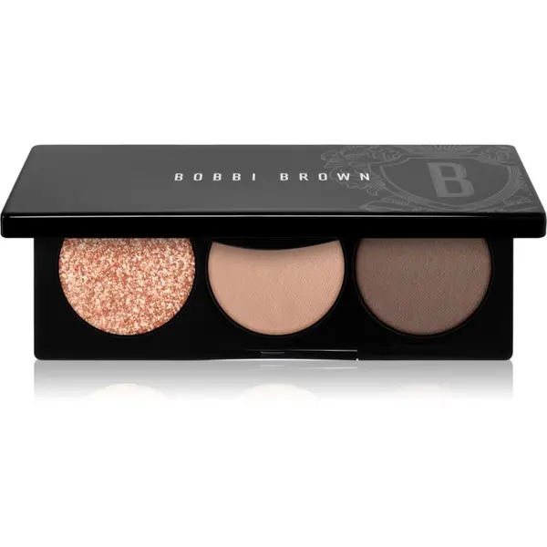 Bobbi Brown Bobbi Brown Essential Eye Shadow Trios paleta sjenila za oči za savršeni izgled nijansa Golden Hour 4,4 g