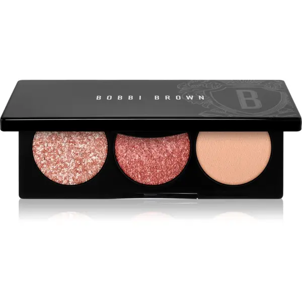 Bobbi Brown Bobbi Brown Essential Eye Shadow Trios paleta sjenila za oči za savršeni izgled nijansa Soft Coral 4,4 g