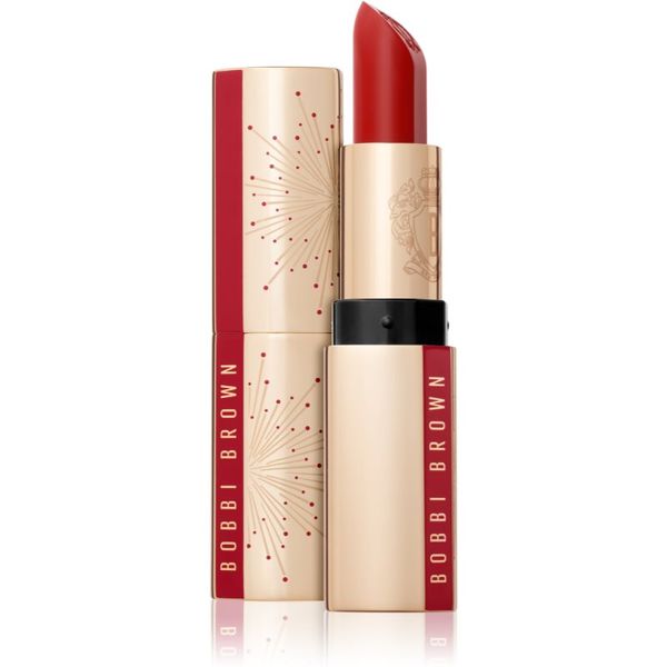 Bobbi Brown Bobbi Brown Holiday Luxe Lipstick luksuzni ruž za usne s hidratantnim učinkom nijansa Parisian Red 3,5 g