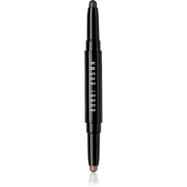 Bobbi Brown Bobbi Brown Long-Wear Dual-Ended Cream Shadow Stick sjenilo za oči u olovci duo nijansa Café / Gilded Green 1.6 g