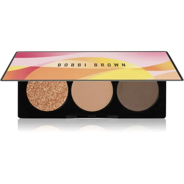 Bobbi Brown Bobbi Brown Sunkissed Glow The Essential Eyeshadow Trio paleta sjenila za oči nijansa Golden Hour​​ 4.4 g