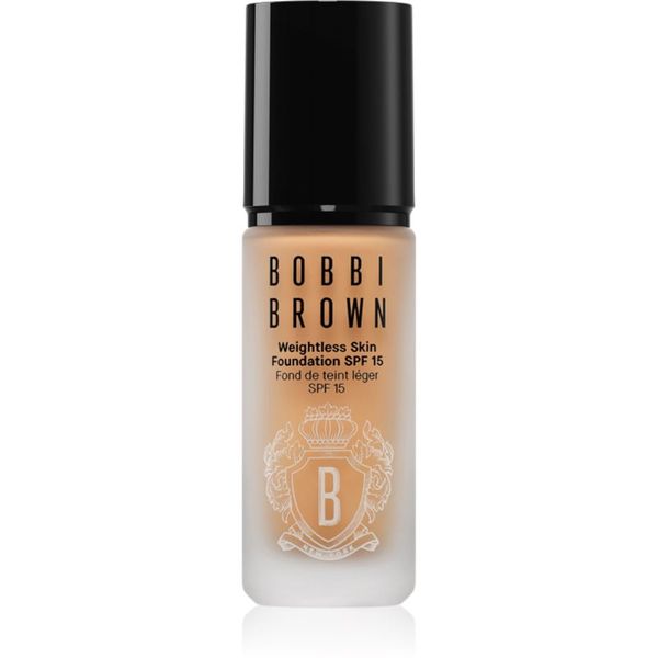 Bobbi Brown Bobbi Brown Weightless Skin Foundation SPF 15 Mini dugotrajni matirajući puder s hidratantnim učinkom nijansa Golden 13 ml
